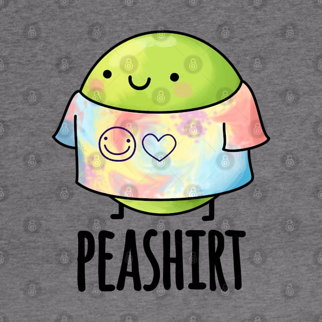 Pea Shirt Funny Veggie Pea TShirt Pun by punnybone